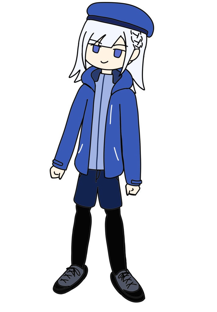 彩澄りりせ アウトドアウェア立ち絵