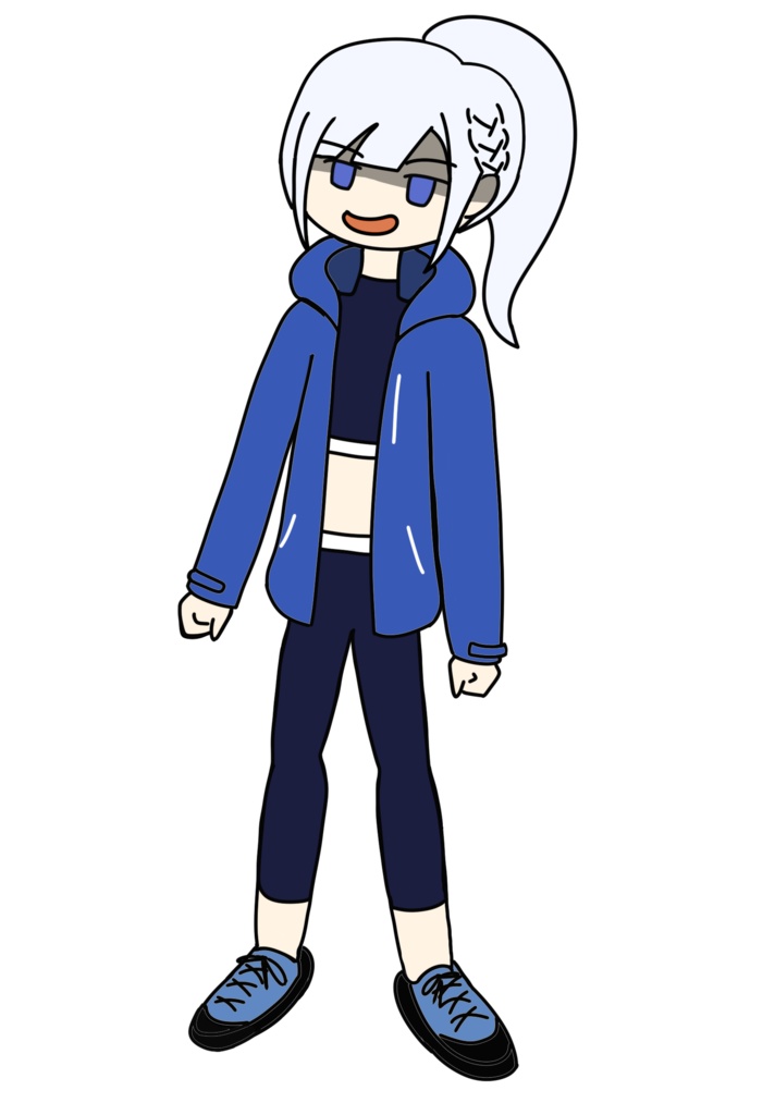 彩澄りりせ アウトドアウェア立ち絵