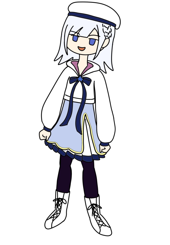 彩澄りりせ アウトドアウェア立ち絵