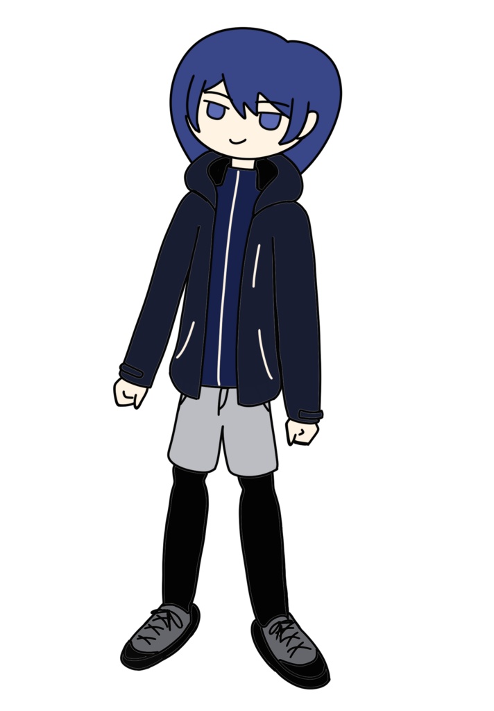 すずきつづみ アウトドアウェア立ち絵ver2.0