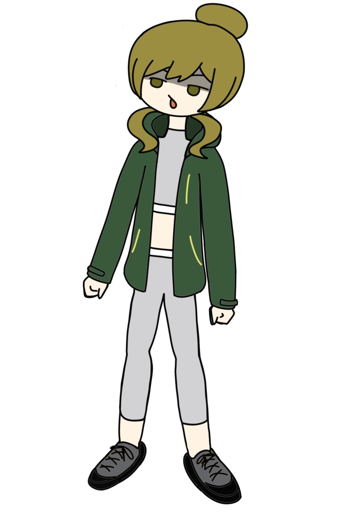 さとうささら アウトドアウェア立ち絵