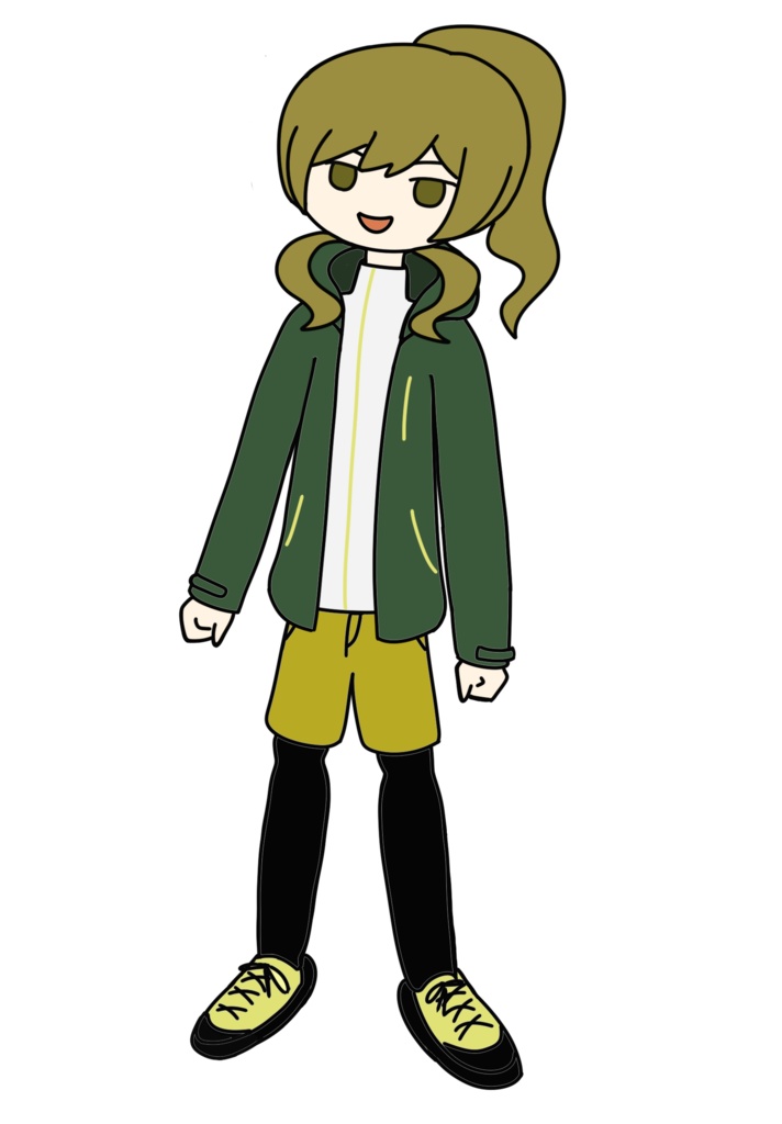 さとうささら アウトドアウェア立ち絵