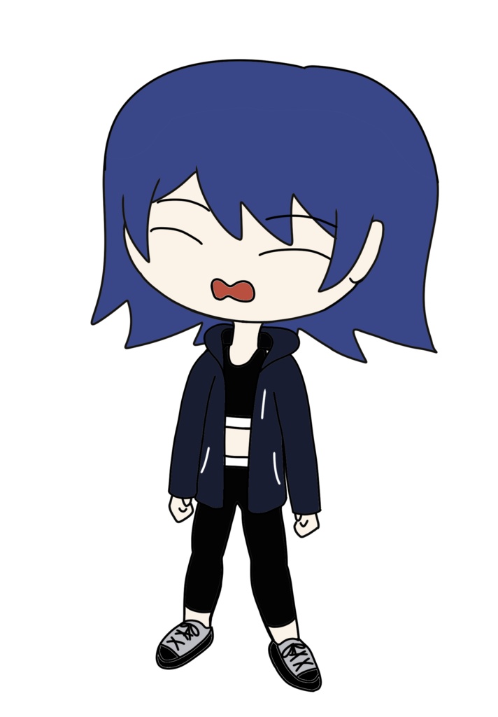 ミニすずきつづみ アウトドアウェア立ち絵 ver2.0