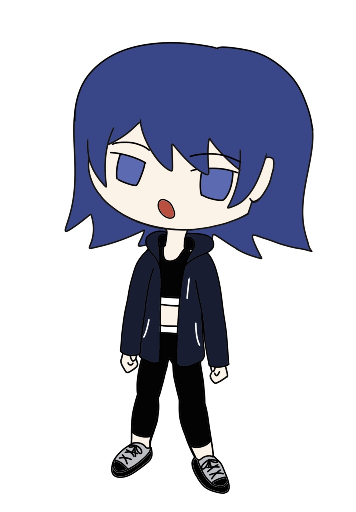 ミニすずきつづみ アウトドアウェア立ち絵 ver1.0