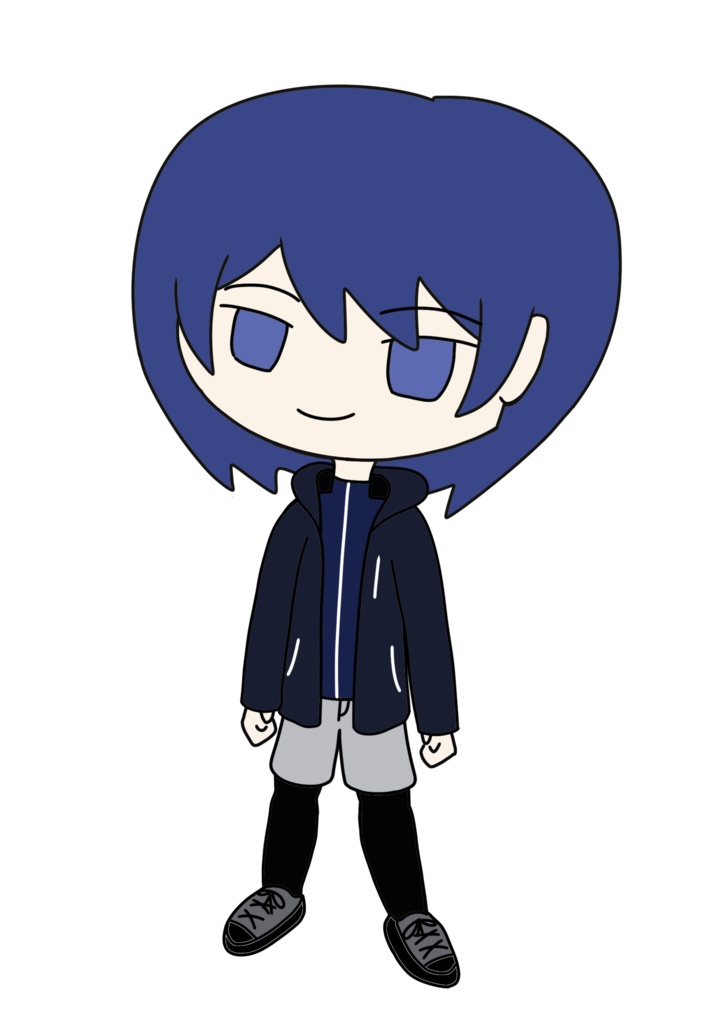 ミニすずきつづみ アウトドアウェア立ち絵 ver1.0