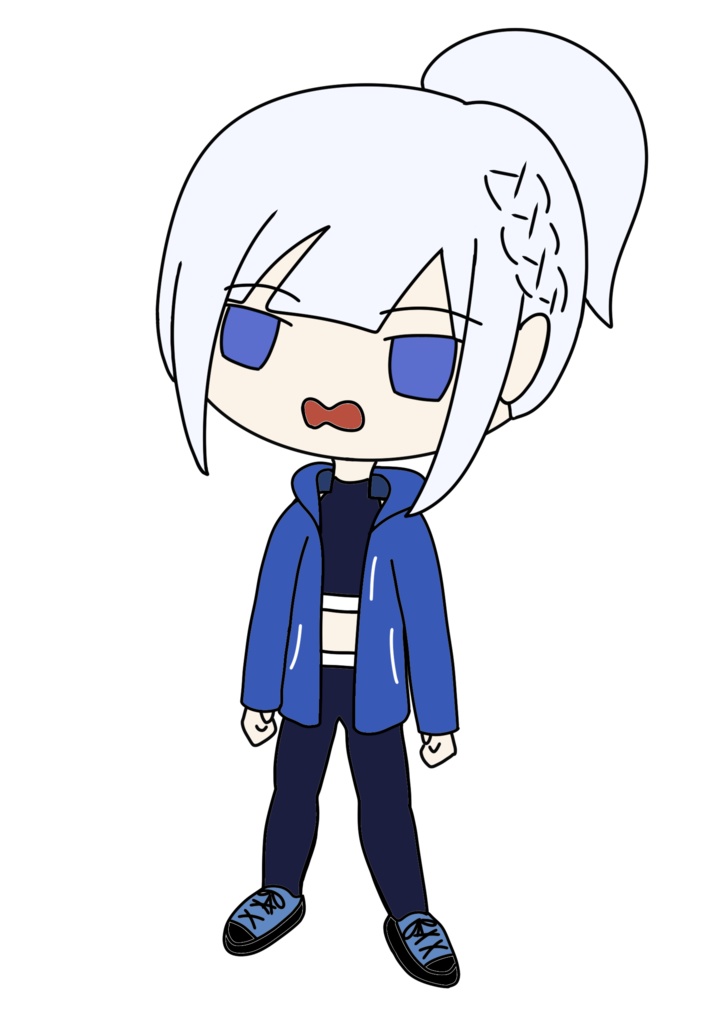 ミニ彩澄りりせ アウトドアウェア立ち絵ver1.0