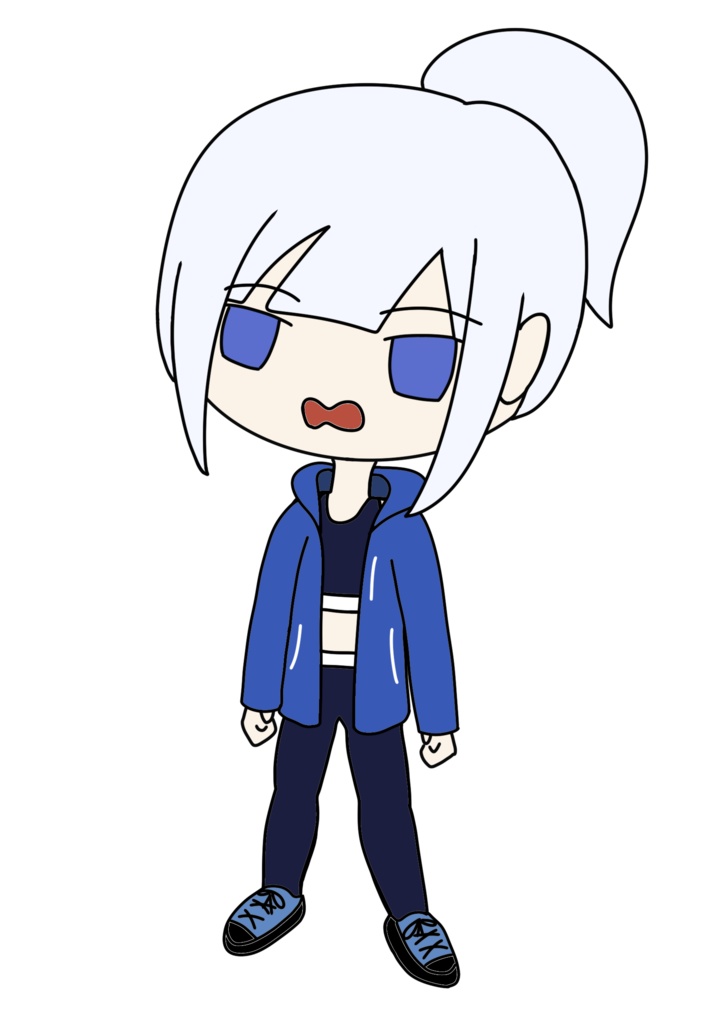 ミニ彩澄りりせ アウトドアウェア立ち絵ver2.3