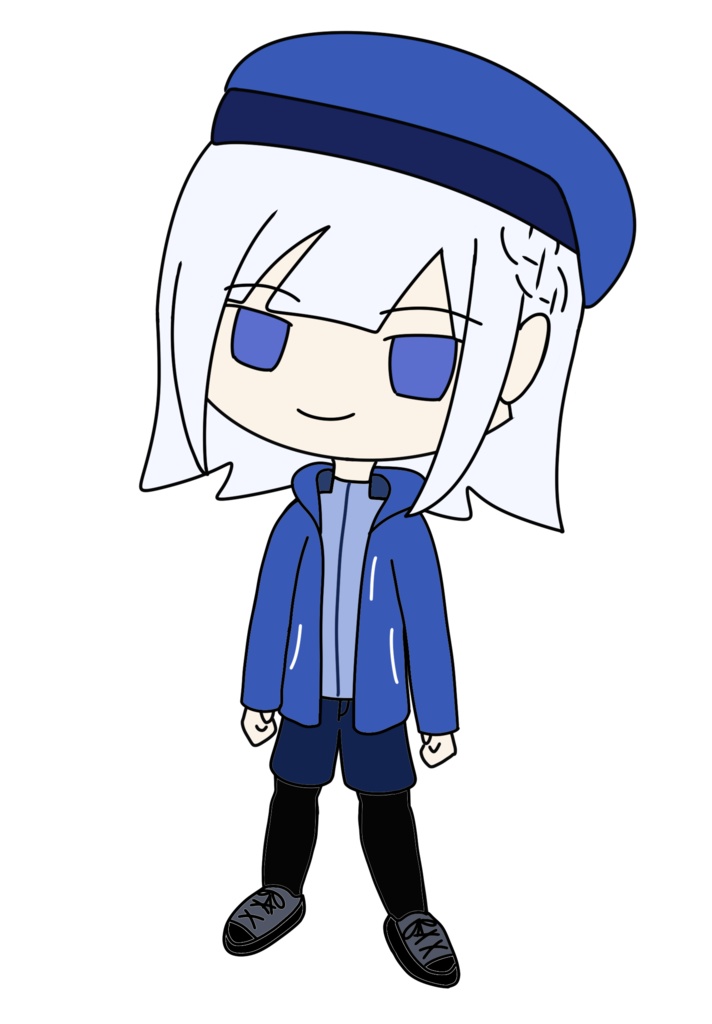 ミニ彩澄りりせ アウトドアウェア立ち絵ver1.0