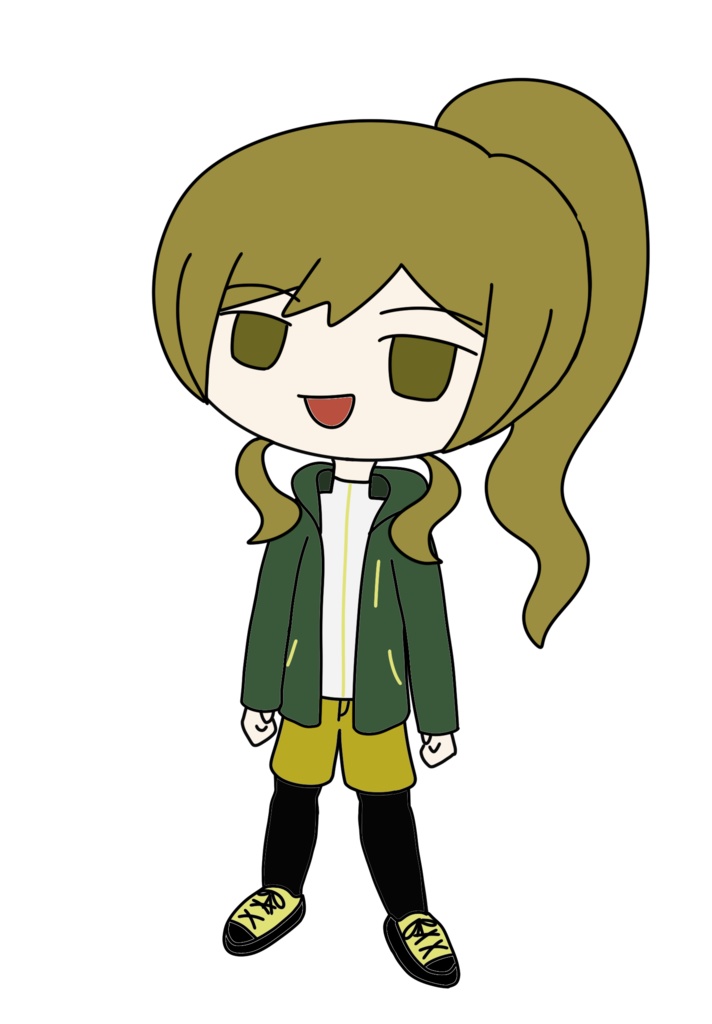 ミニさとうささら アウトドアウェア立ち絵