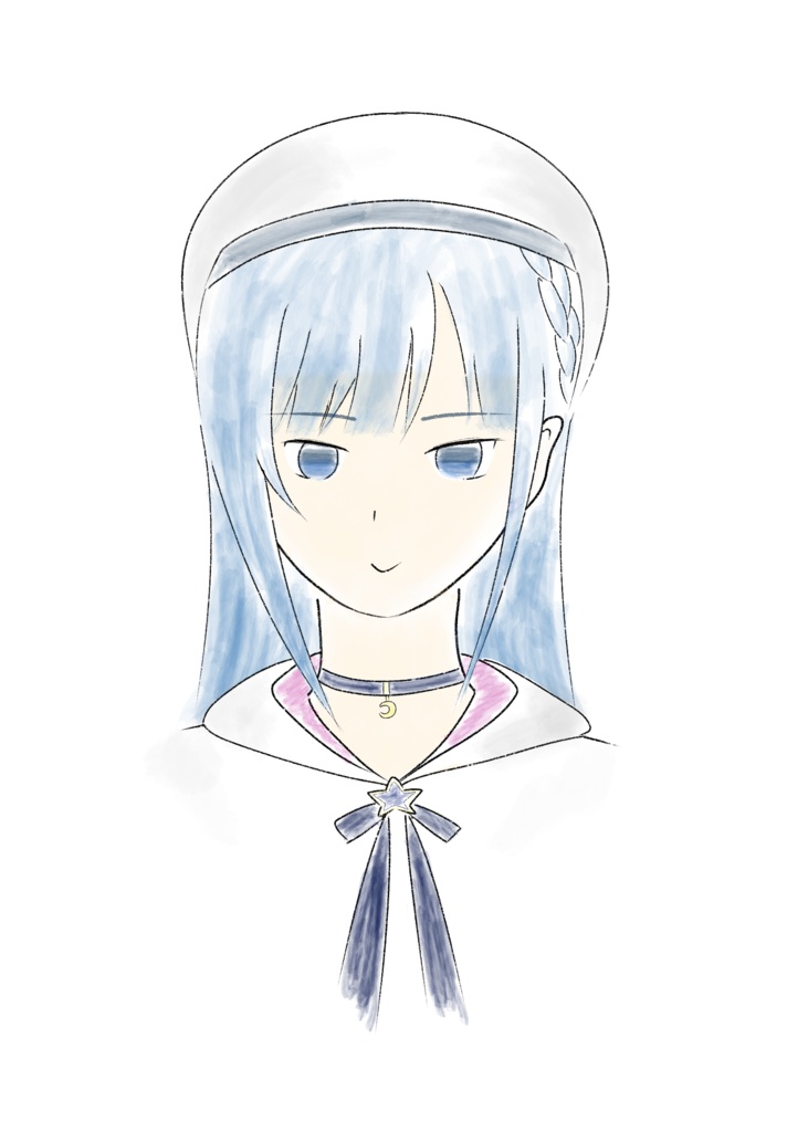 彩澄りりせ 水彩画風立ち絵ver1.1