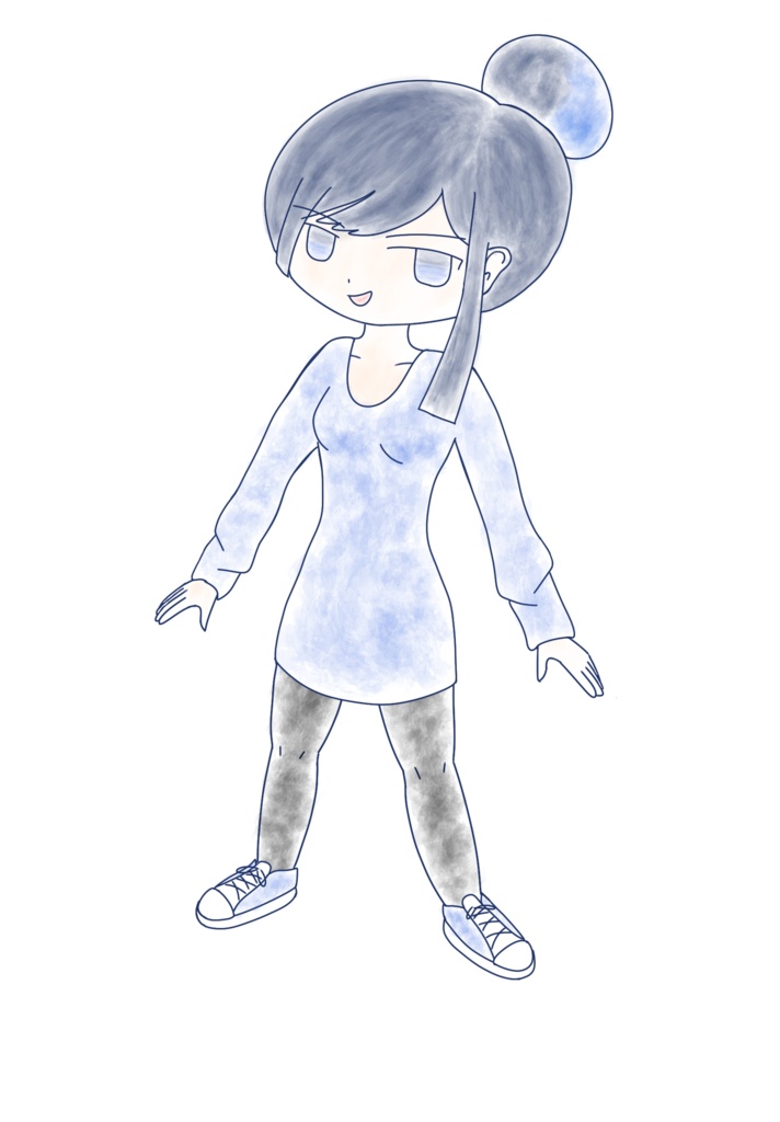 双葉湊音 ミニ水彩画立ち絵ver1.0