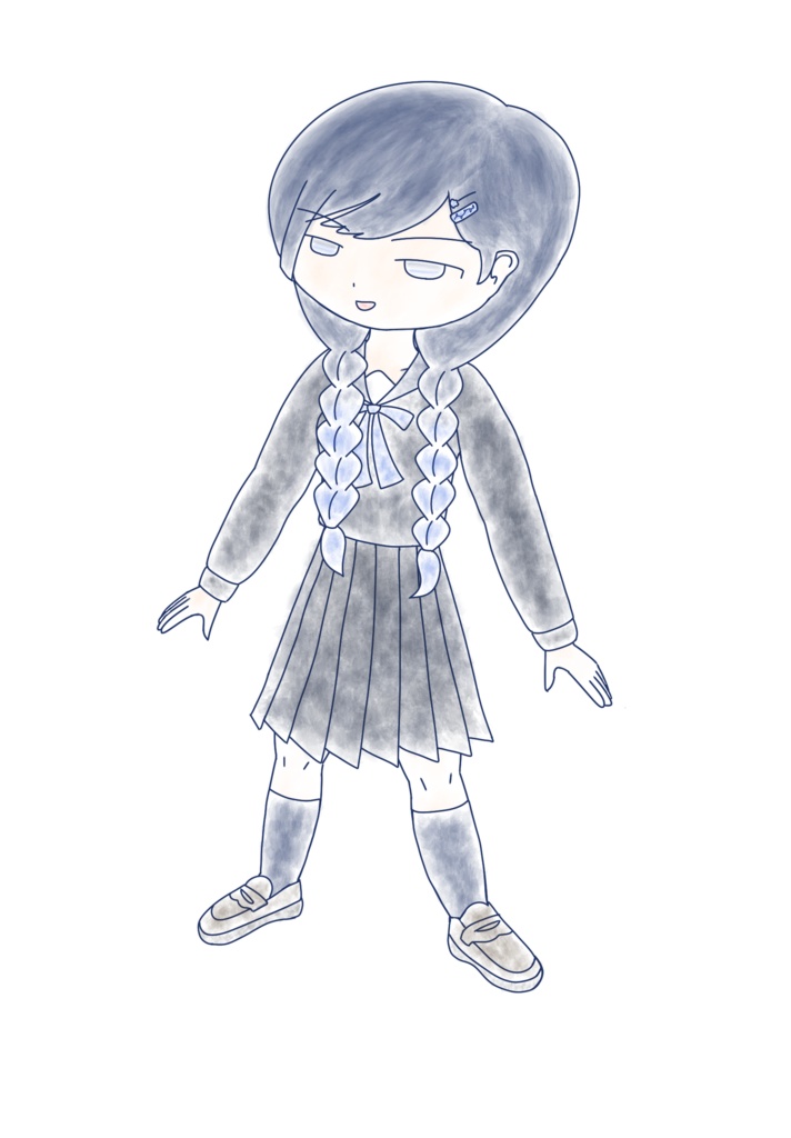 双葉湊音 ミニ水彩画立ち絵ver1.0