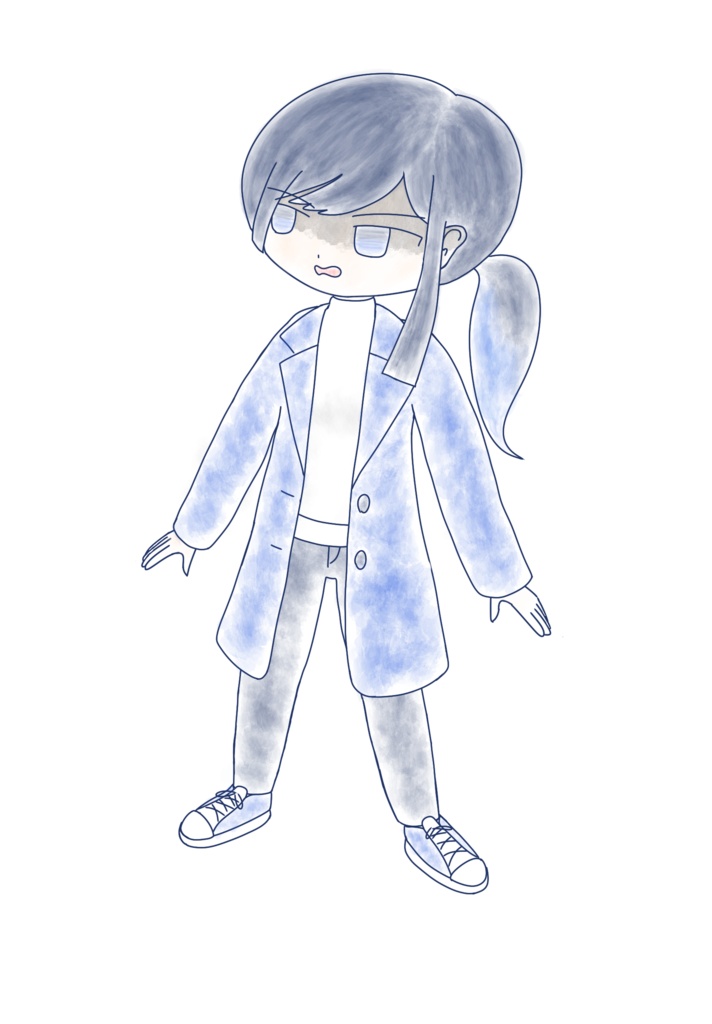 双葉湊音 ミニ水彩画立ち絵ver1.0