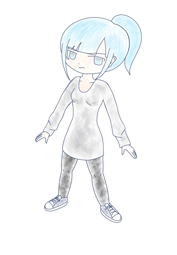 彩澄りりせ ミニ水彩画立ち絵ver1.0