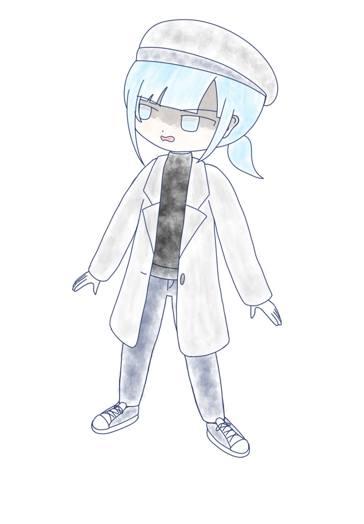 彩澄りりせ ミニ水彩画立ち絵ver1.0