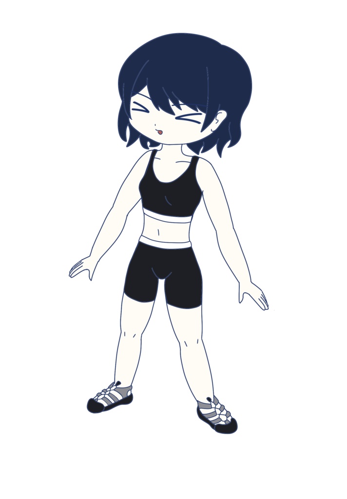 すずきつづみ アウトドアな立ち絵ver1.0