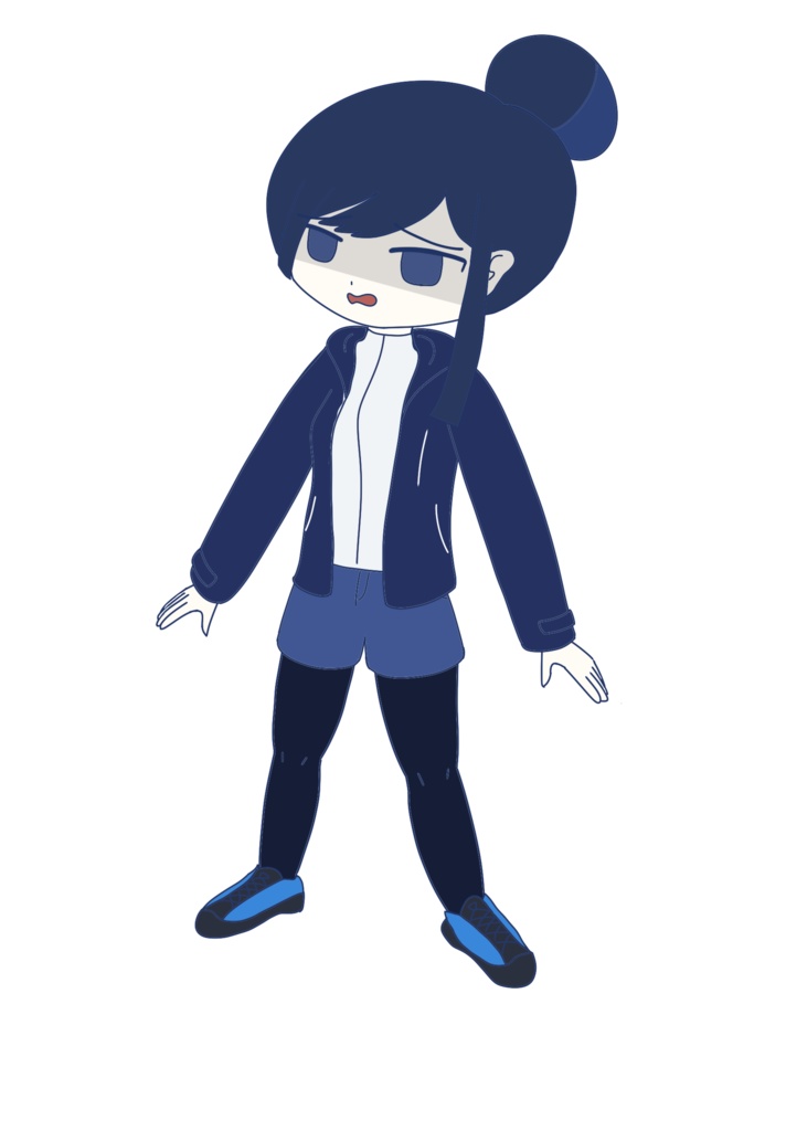 双葉湊音 アウトドアな立ち絵ver1.0