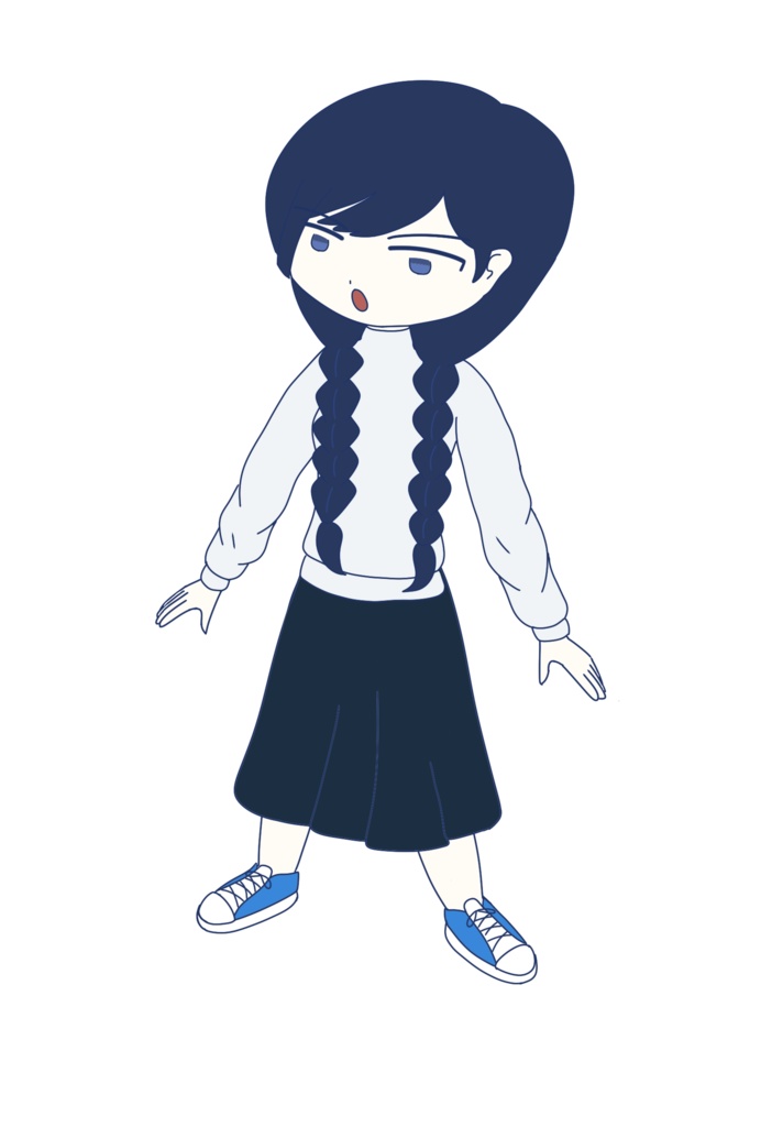 双葉湊音 アウトドアな立ち絵ver1.0