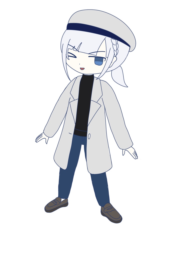 彩澄りりせ アウトドアな立ち絵ver1.0