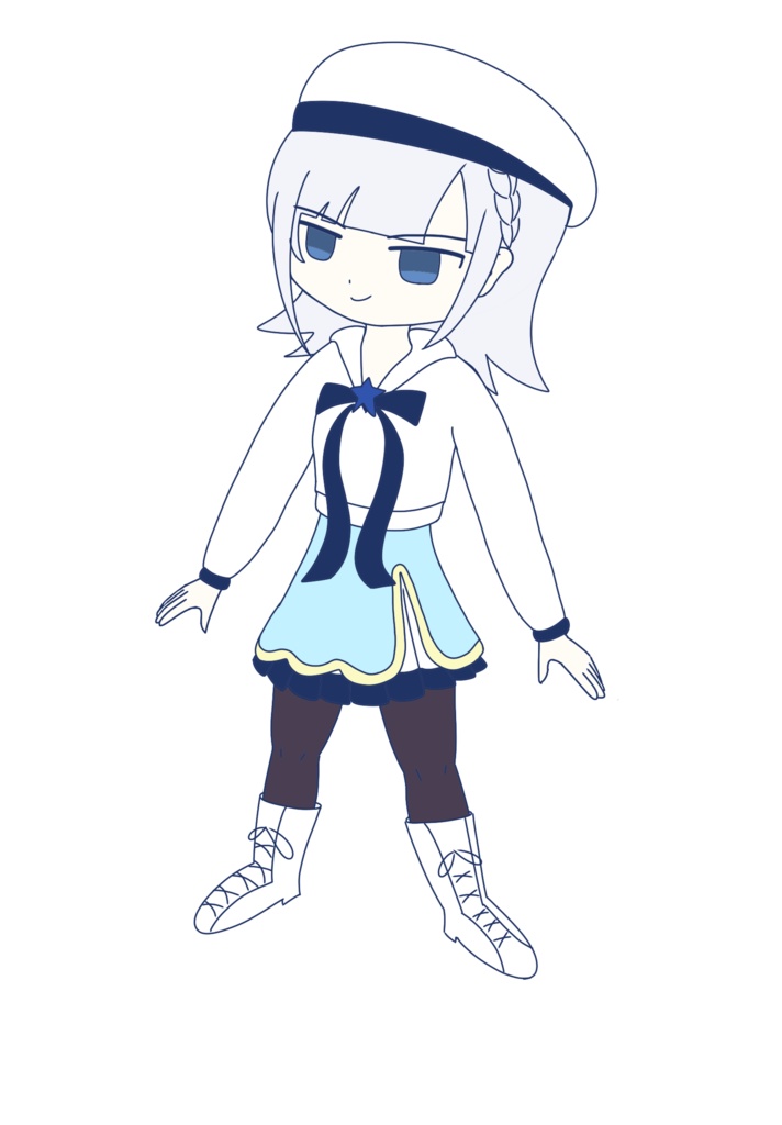 彩澄りりせ アウトドアな立ち絵ver1.0