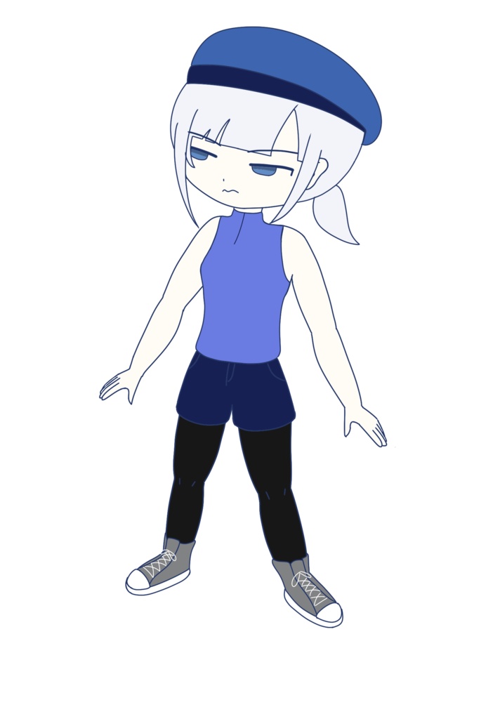 彩澄りりせ アウトドアな立ち絵ver1.0