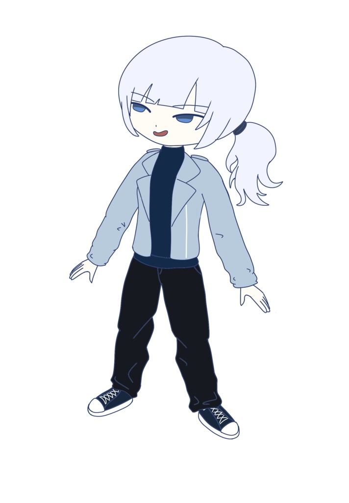 WhiteCUL アウトドアな立ち絵ver1.0