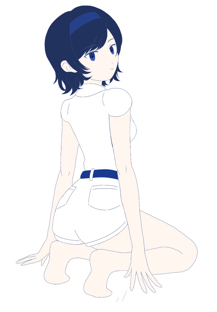 おすましアウトドア すずきつづみ 立ち絵 ver1.1