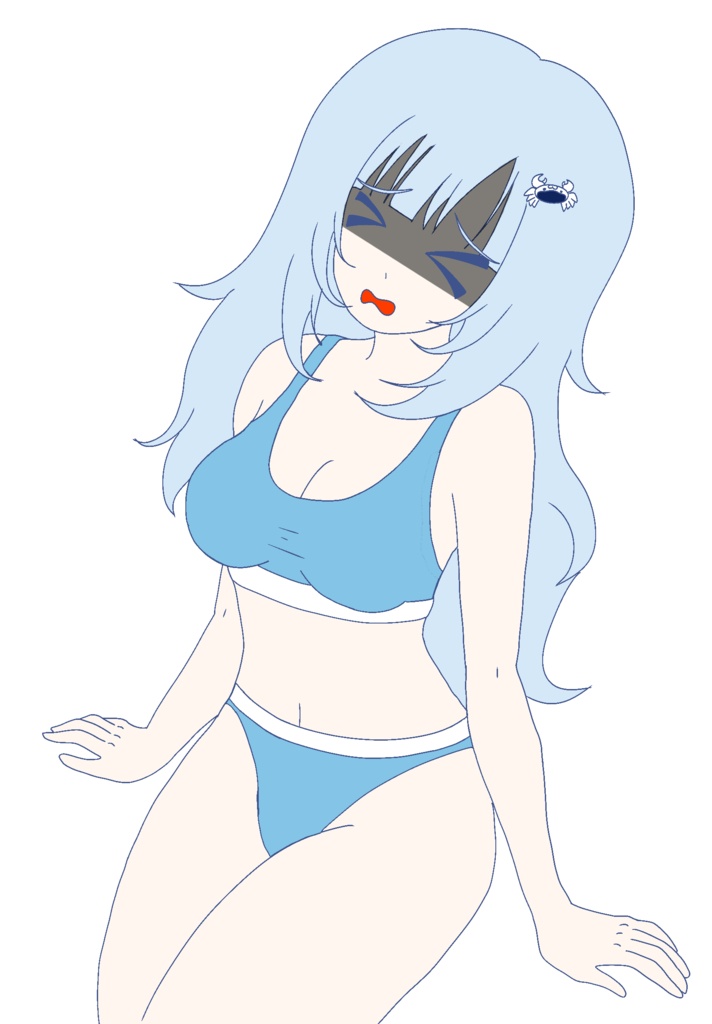 カニ探し用 雪さんことWhiteCUL立ち絵 ver1.0