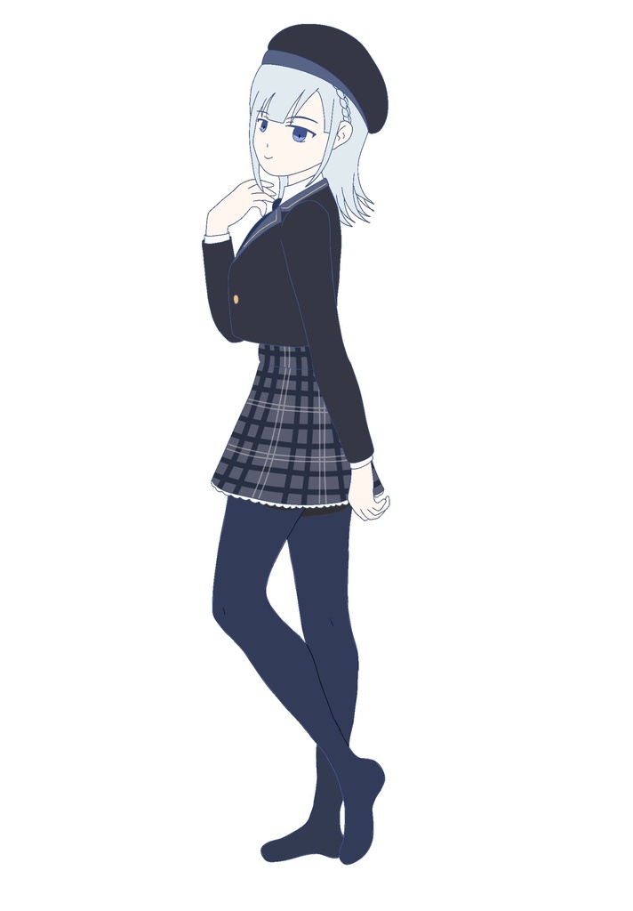 おすましアウトドア 彩澄りりせ立ち絵ver1.0