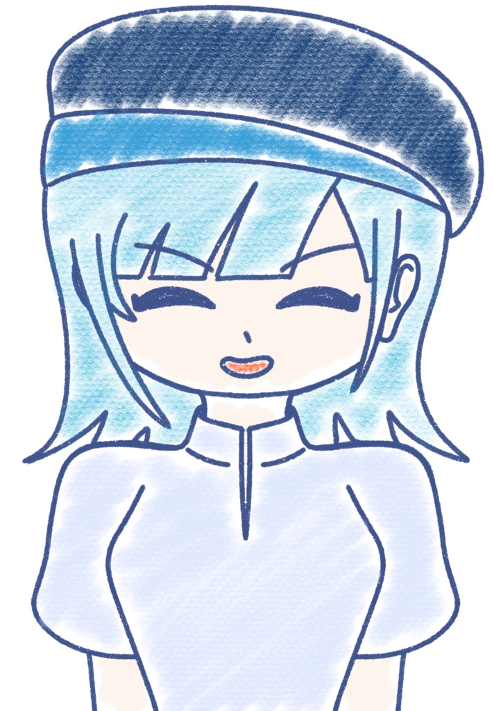 彩澄りりせ クレヨン上半身立ち絵ver1.0