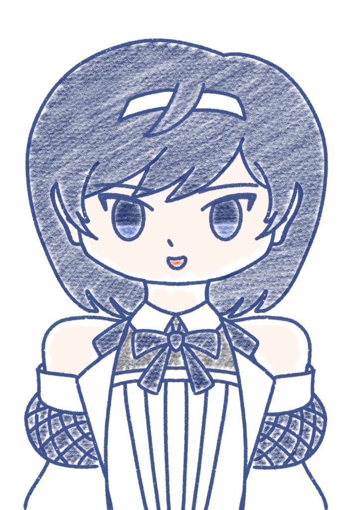 すずきつづみ クレヨン上半身立ち絵ver1.3