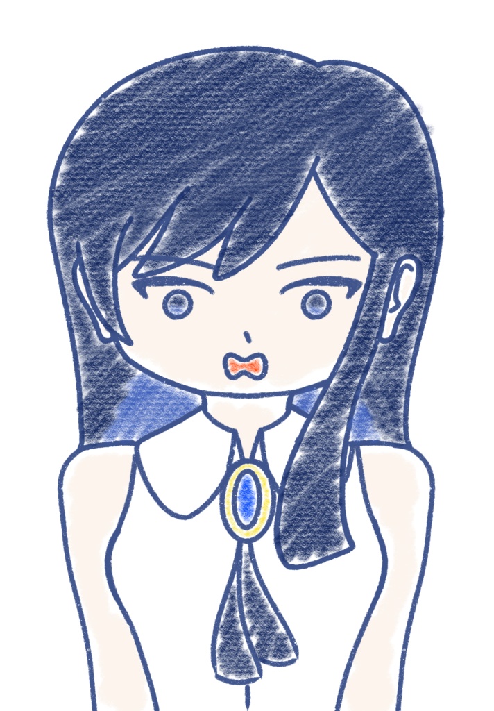 双葉湊音 クレヨン上半身立ち絵ver1.0