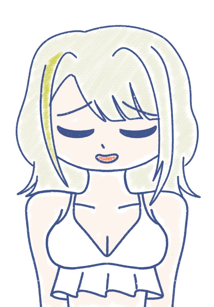 紡乃世詞音 クレヨン上半身立ち絵ver1.3