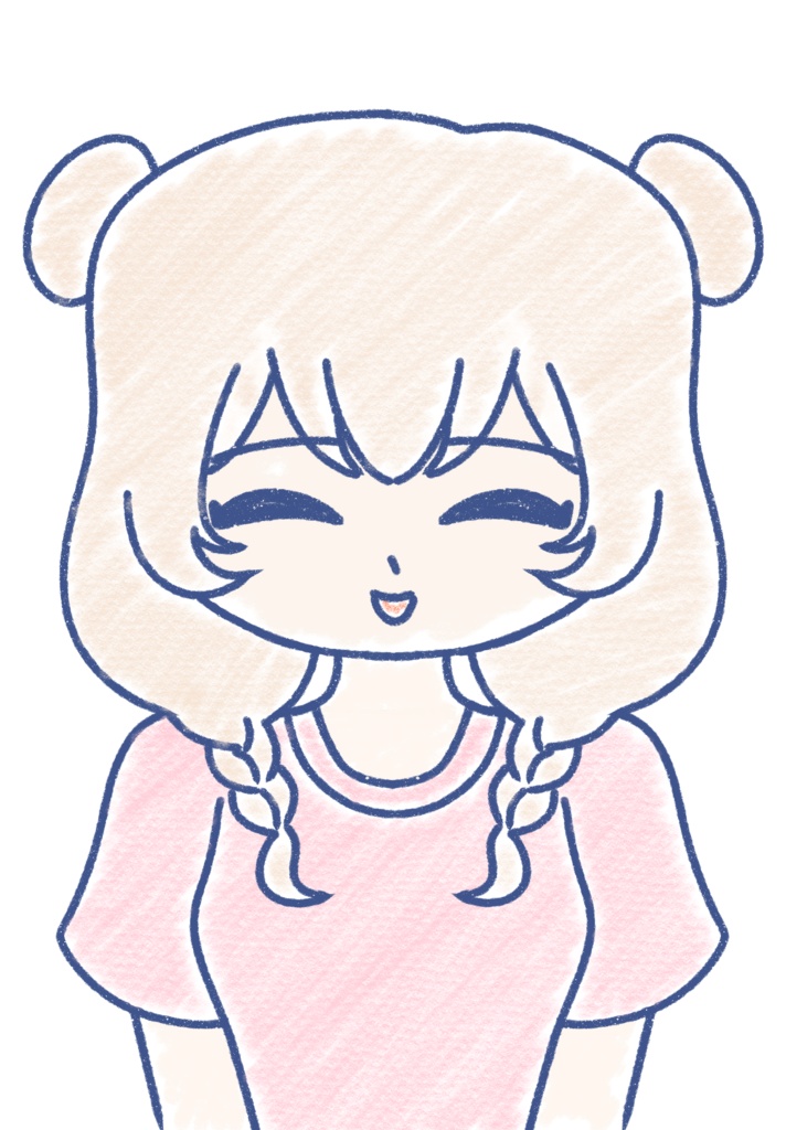 彩澄しゅお クレヨン上半身立ち絵ver1.0