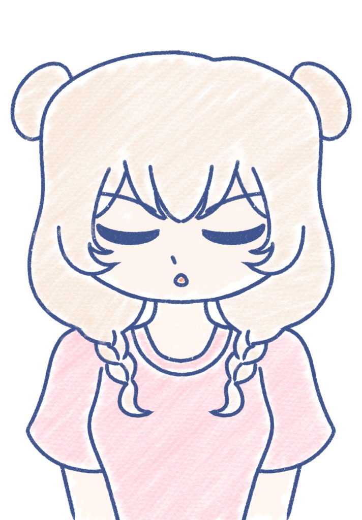 彩澄しゅお クレヨン上半身立ち絵ver1.2