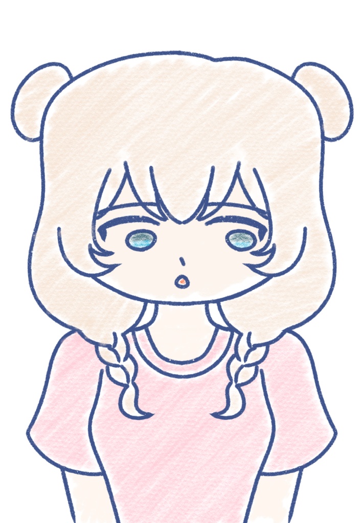 彩澄しゅお クレヨン上半身立ち絵ver1.0