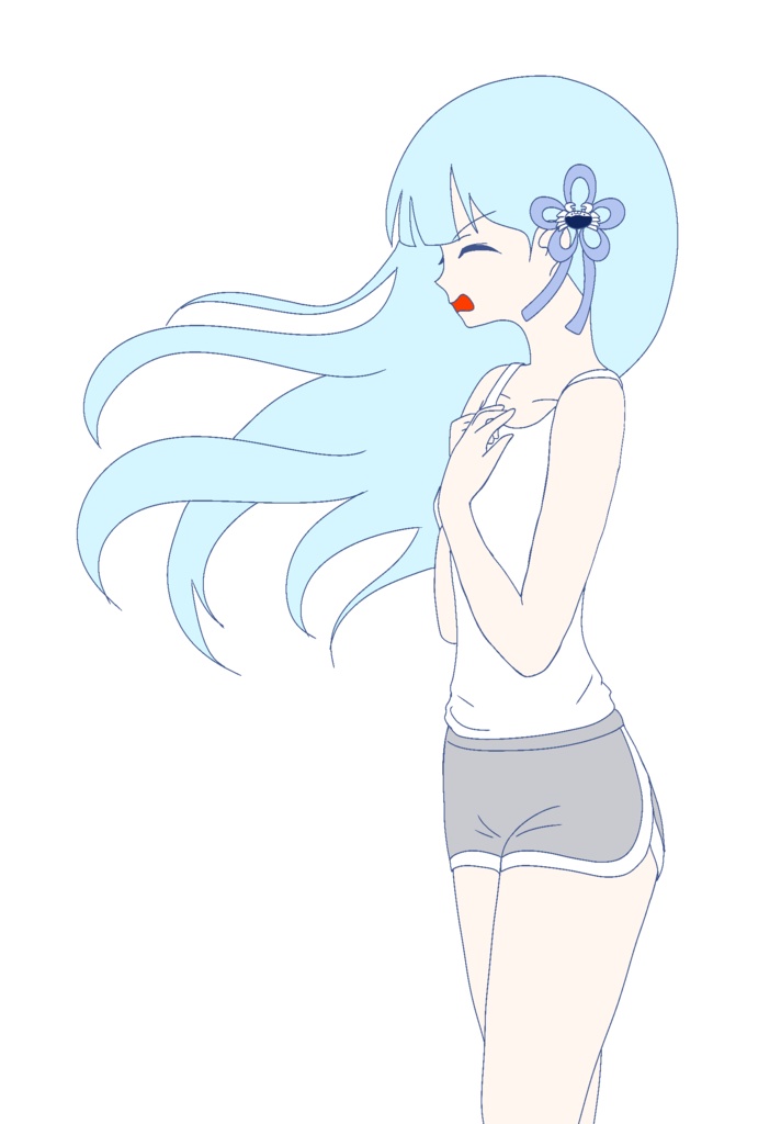 つくよみちゃん19歳 カニ探し用立ち絵ver1.0