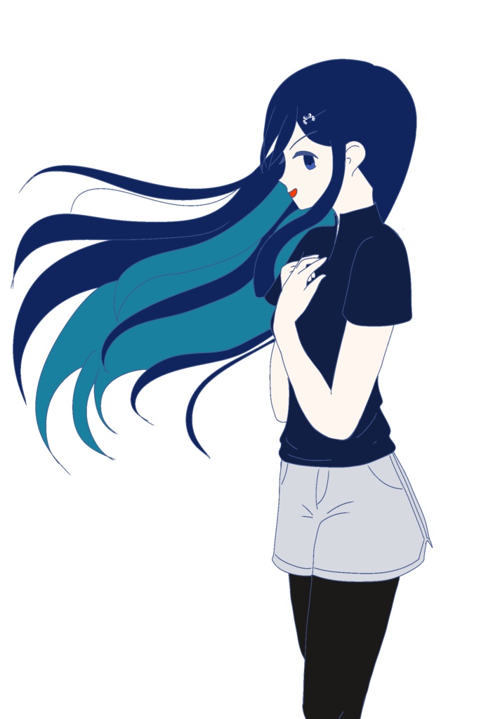 カニ探し用立ち絵 双葉湊音ver2.1
