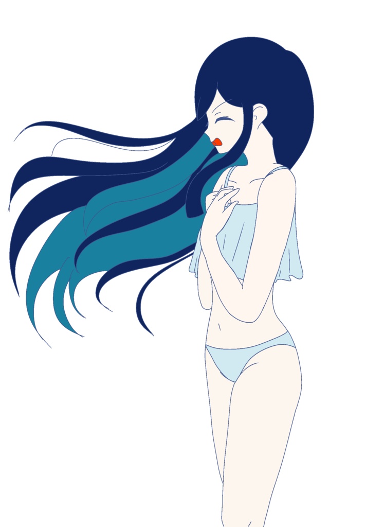 カニ探し用立ち絵 双葉湊音ver3.0