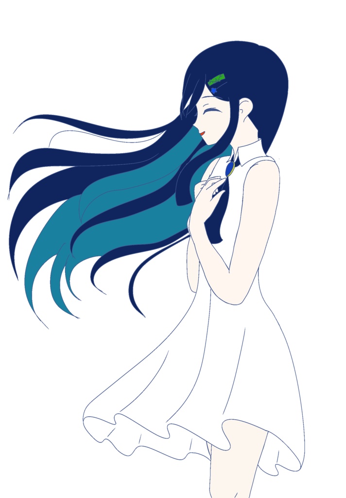 カニ探し用立ち絵 双葉湊音ver2.1