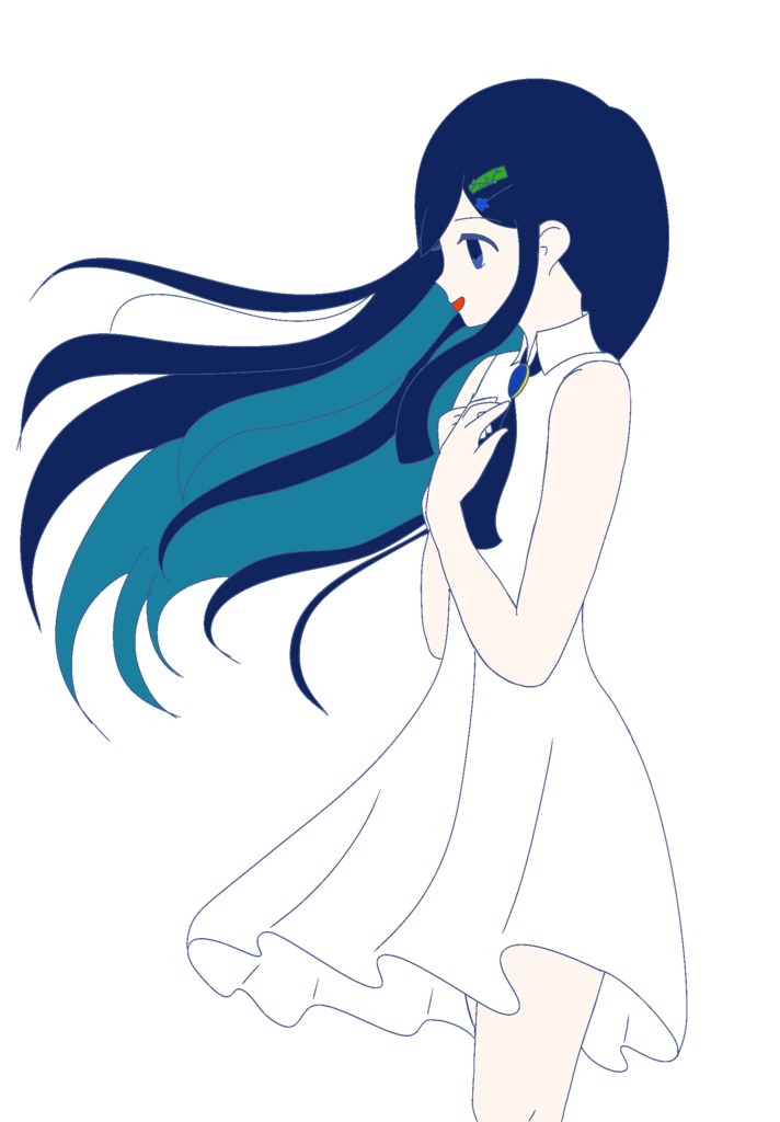 カニ探し用立ち絵 双葉湊音ver3.0