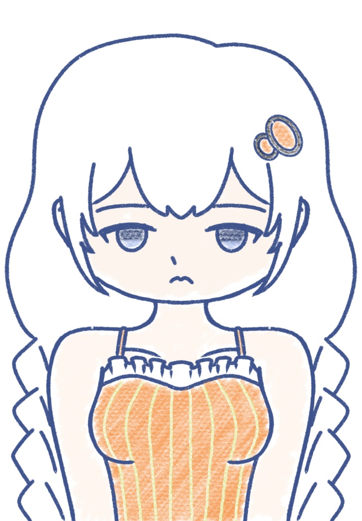紲星あかり クレヨン上半身立ち絵ver1.2