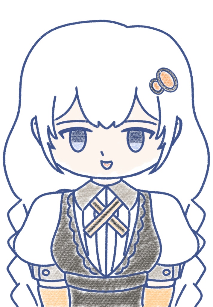 紲星あかり クレヨン上半身立ち絵ver1.2