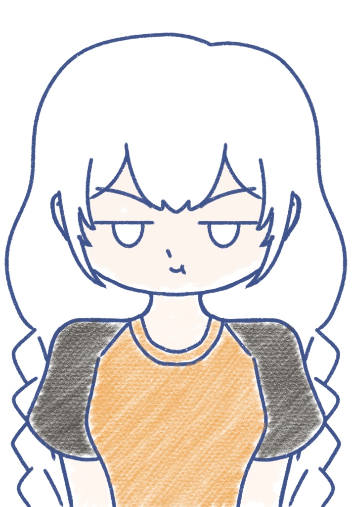 紲星あかり クレヨン上半身立ち絵ver1.2