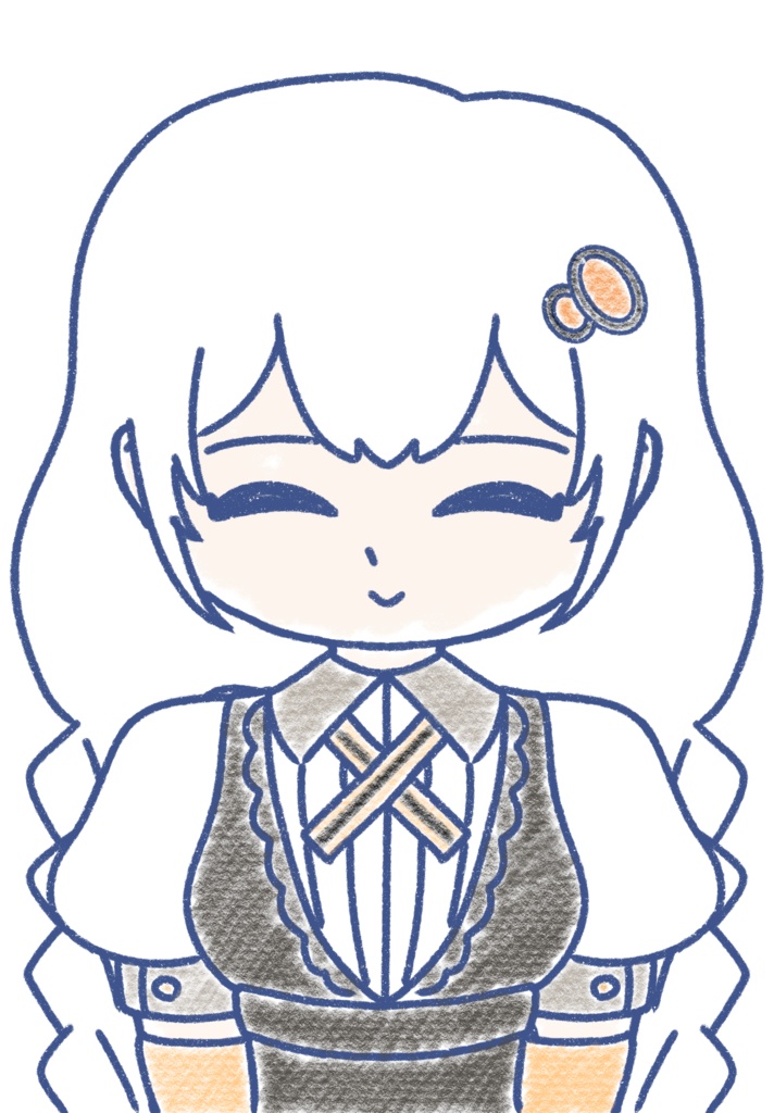 紲星あかり クレヨン上半身立ち絵ver1.2