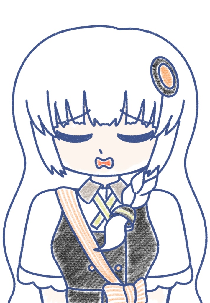 紲星あかり クレヨン上半身立ち絵ver1.2