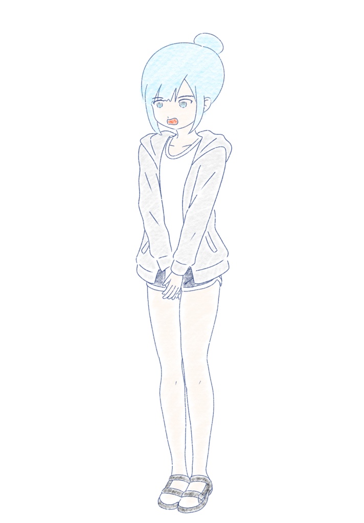 彩澄りりせ スポーツウェア立ち絵ver1.0