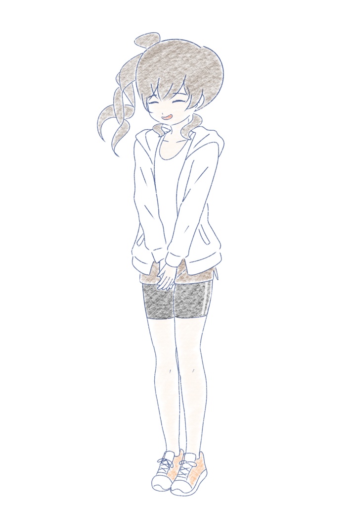 さとうささら スポーツウェアな立ち絵ver1.0