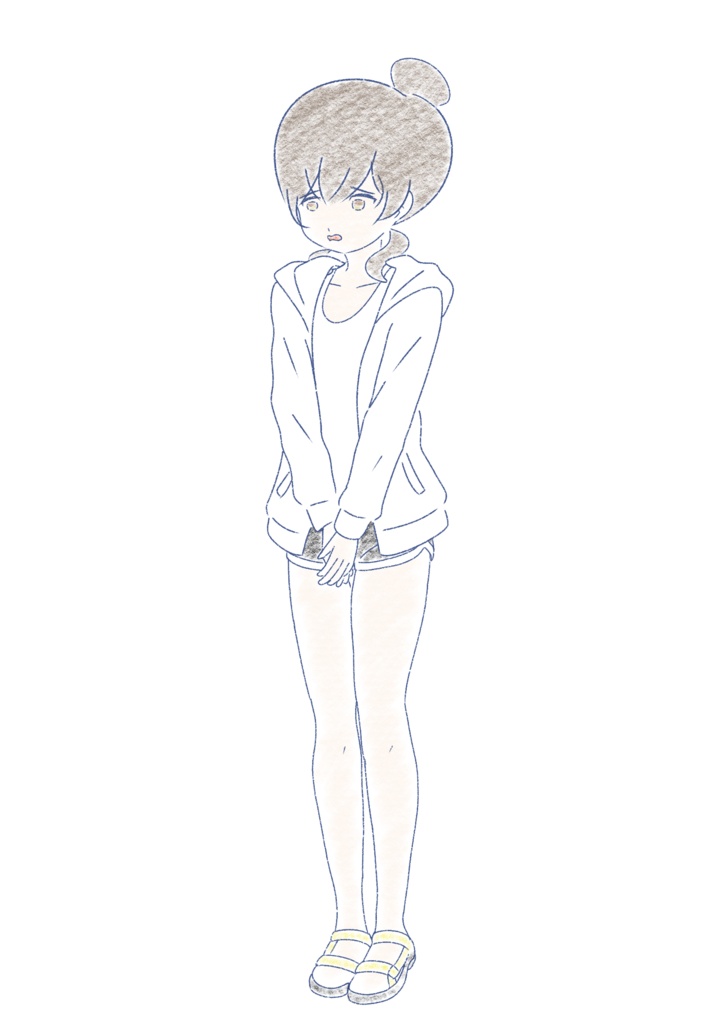 さとうささら スポーツウェアな立ち絵ver1.0