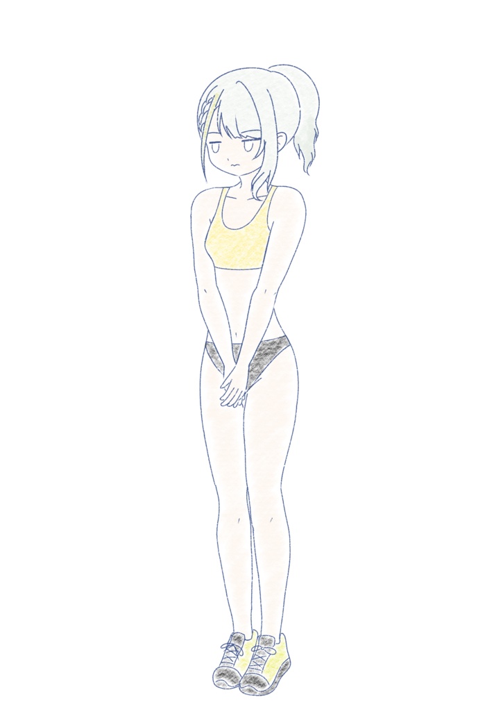 紡乃世詞音 スポーツウェア立ち絵 ver1.0